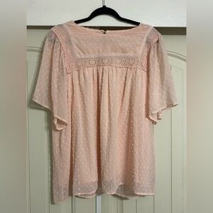 Cute blouse Amazon top size large